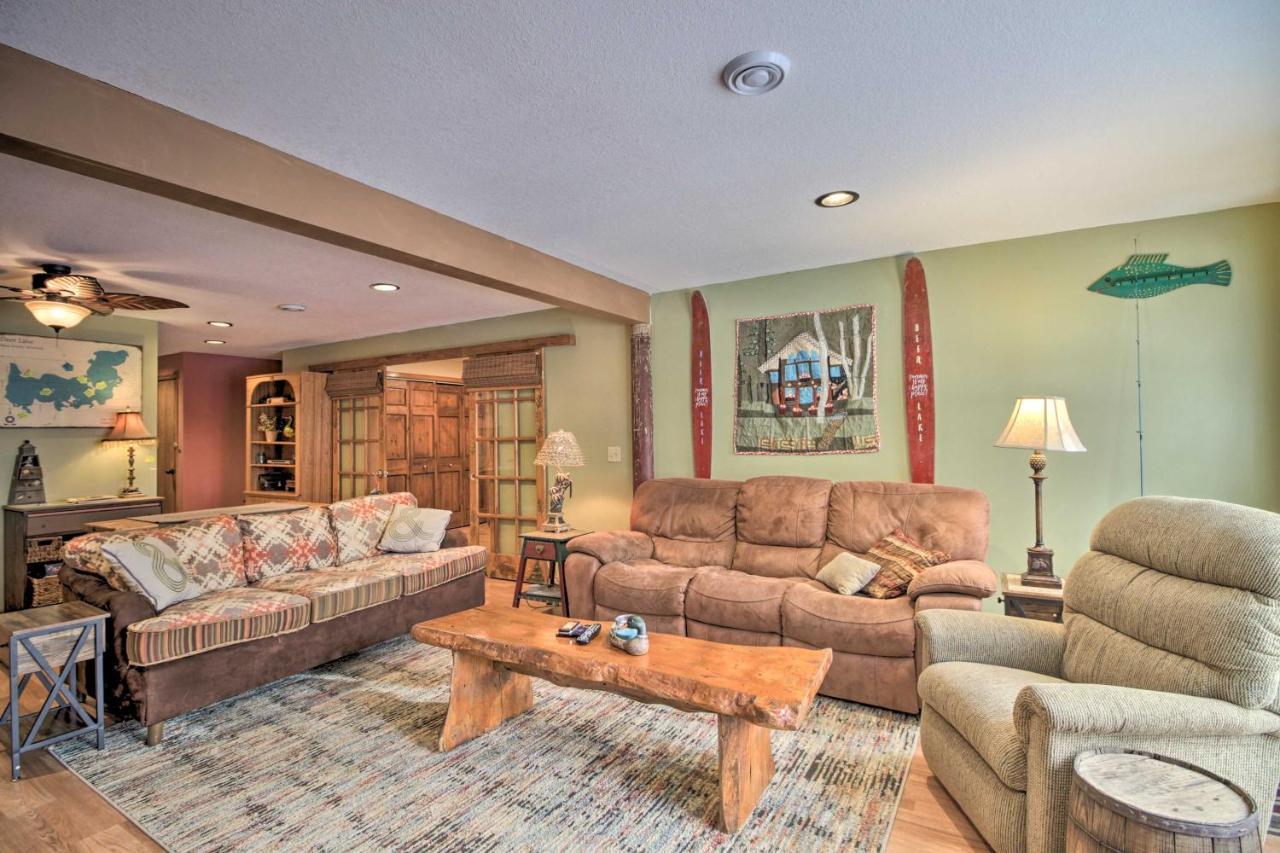 Lakefront Deer River Apt With Dock, Fire Pit And Patio Kültér fotó